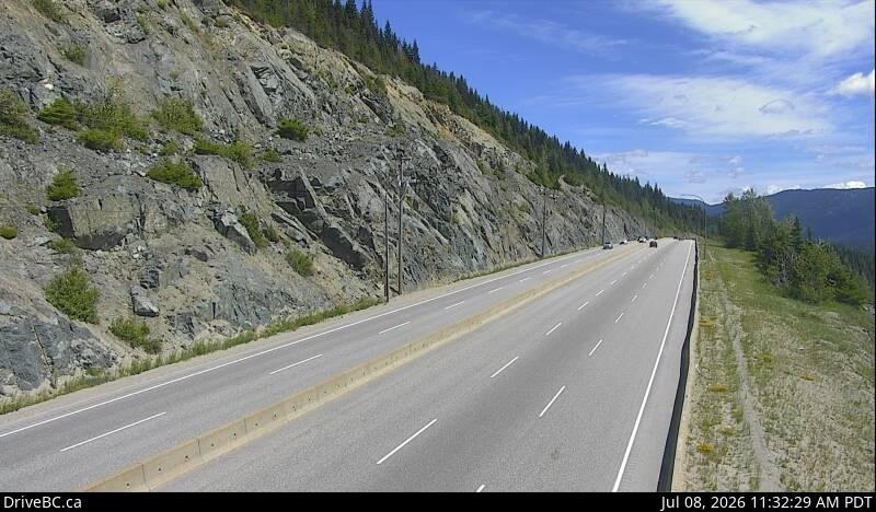 Snapshot from Coquihalla Summit - N