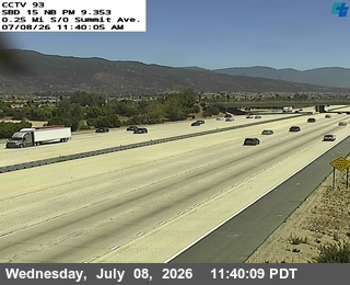 Snapshot from I-15 : (93) .25mi South Of Summit
