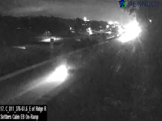 Snapshot from I-376 @ Exit 61 WB (Ridge Rd) Eastbound