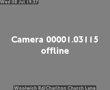 Snapshot from Woolwich Rd/Charlton Church Lane