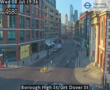Snapshot from Borough High St/Grt Dover St
