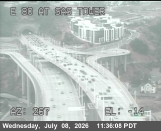 Snapshot from TVD33 -- I-80 : Bay Bridge SAS Tower West
