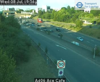 Snapshot from A406 Ace Cafe