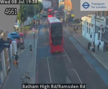 Snapshot from Balham High Rd/Ramsden Rd