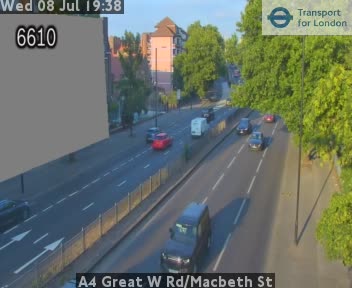 Snapshot from A4 Great W Rd/Macbeth St