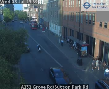 Snapshot from A232 Grove Rd/Sutton Park Rd