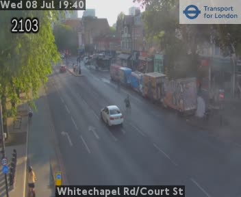 Snapshot from Whitechapel Rd/Court St
