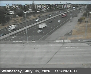 Snapshot from TVA65 -- I-880 : AT THORNTON AV LOOP OR