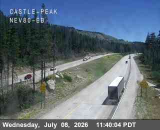 Snapshot from Hwy 80 at Castle Peak