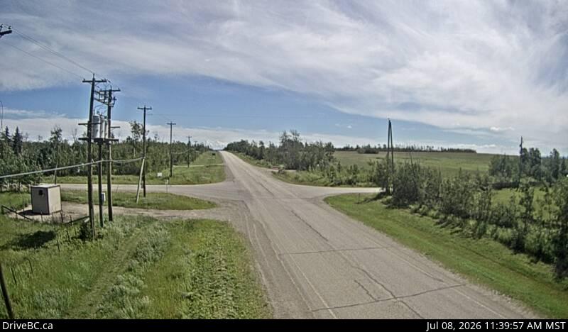 Snapshot from Cecil Lake Road