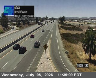Snapshot from I-215 : (249) Loop Onramp SR-74 East
