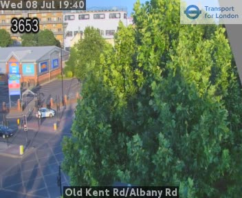 Snapshot from Old Kent Rd/Albany Rd