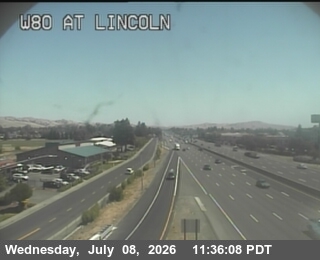 Snapshot from TV986 -- I-80 : AT AT LINCOLN HWY IC
