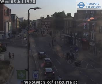 Snapshot from Woolwich Rd/Hatcliffe st