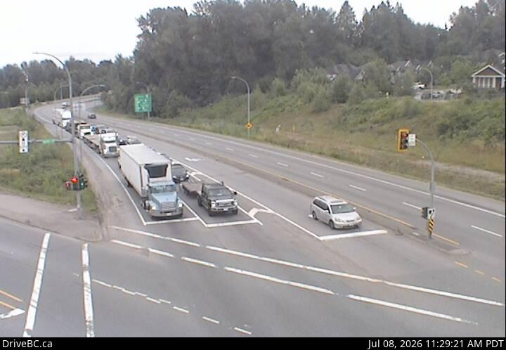 Snapshot from Hwy 17 at 104 Avenue southbound