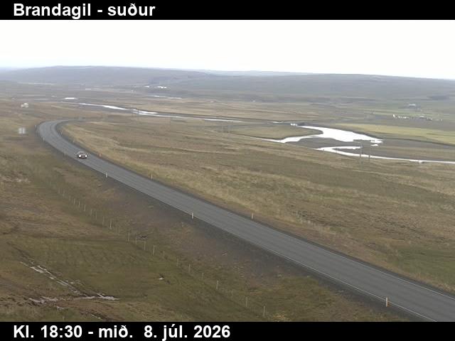 Snapshot from Brandagil — Brandagil til suðurs