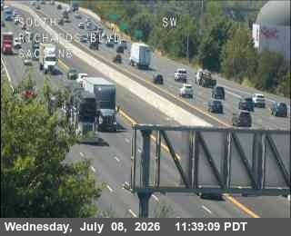 Snapshot from Hwy 5 at Richards