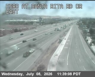 Snapshot from TVA57 -- I-580 : AT SANTA RITA RD OR