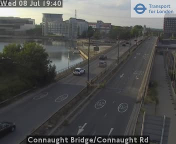 Snapshot from Connaught Bridge/Connaught Rd