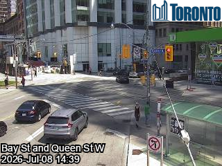 Snapshot from BAY ST / QUEEN ST W