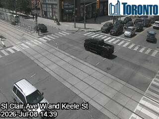 Snapshot from KEELE ST / ST CLAIR AVE W