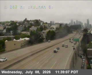 Snapshot from TV314 -- I-280 : At Indiana St