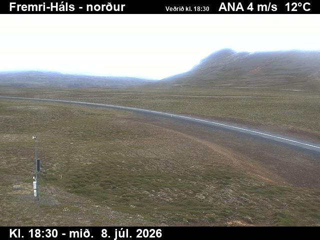 Snapshot from Fremri-Háls — Fremri-Háls séð til norðurs