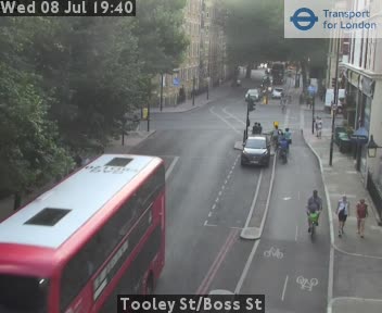 Snapshot from Tooley St/Boss St