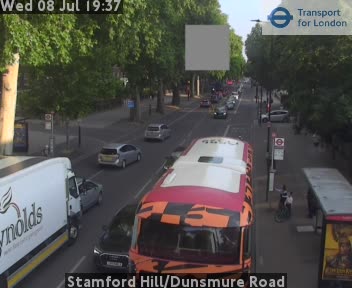 Snapshot from Stamford Hill/Dunsmure Road