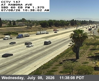 Snapshot from SR-60 : (147) Ramona Avenue