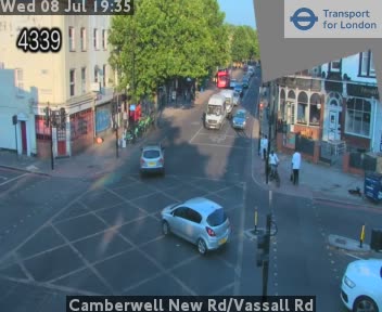 Snapshot from Camberwell New Rd/Vassall Rd