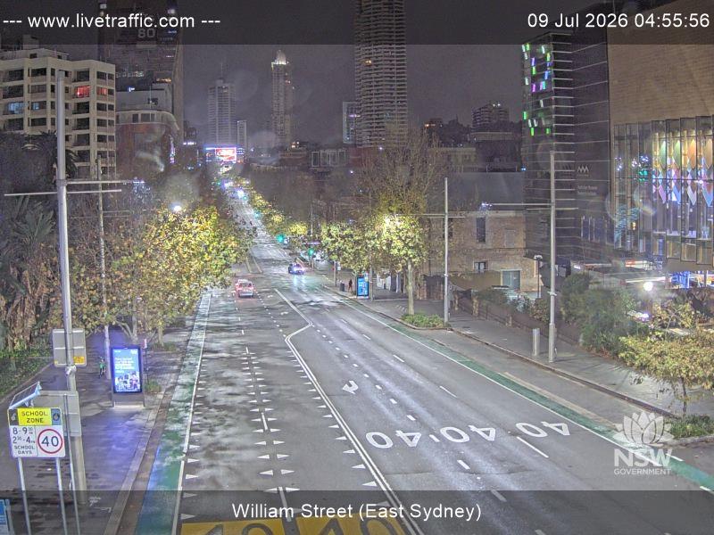 Snapshot from William Street (East Sydney)