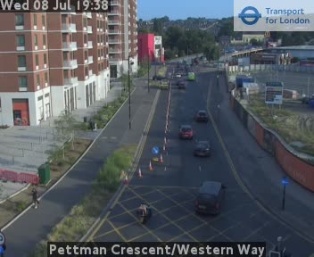 Snapshot from Pettman Crescent/Western Way