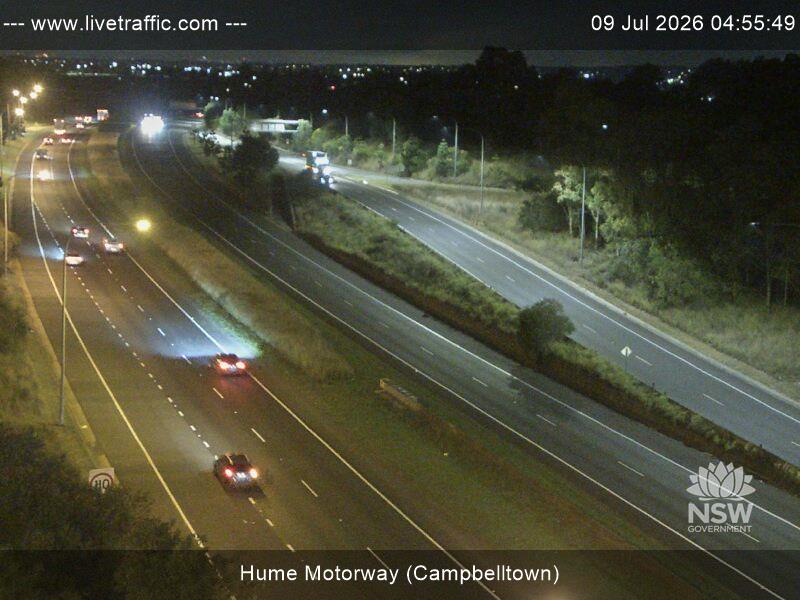 Snapshot from Hume Motorway (Campbelltown)
