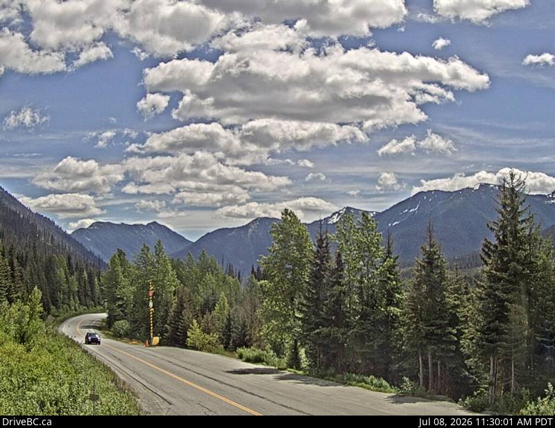 Snapshot from Duffey Lake Road