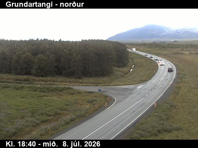 Snapshot from Grundartangi — Grundartangi til norðurs