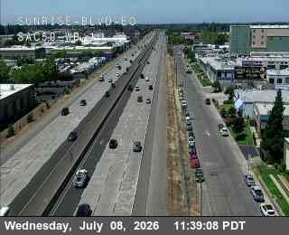 Snapshot from Hwy 50 at Sunrise Blvd EO WB 1