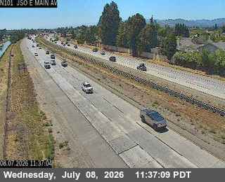 Snapshot from TV935 -- US-101 : South of East Main Avenue