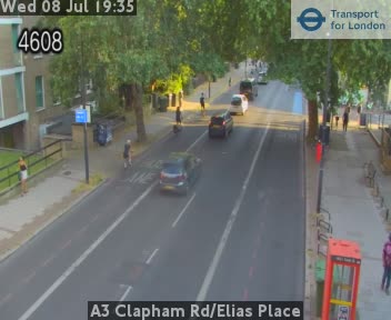 Snapshot from A3 Clapham Rd/Elias Place