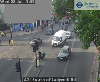 Snapshot from A21 South of Ladywell Rd