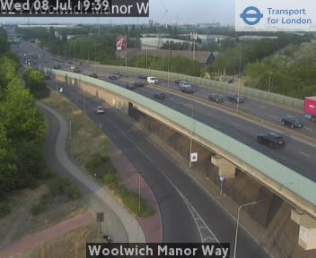 Snapshot from Woolwich Manor Way