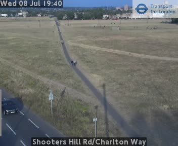 Snapshot from Shooters Hill Rd/Charlton Way