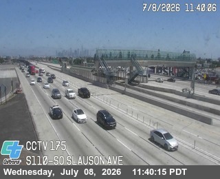 Snapshot from I-110 : (175) SO SLAUSON AVE