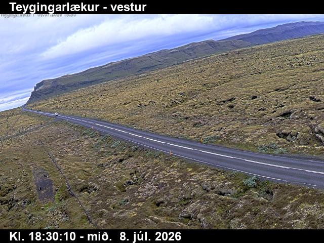 Snapshot from Teygingarlækur — Teygingarlækur til vestur