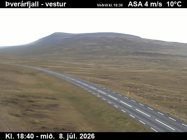 Snapshot from Þverárfjall — Þverárfjall séð til vesturs