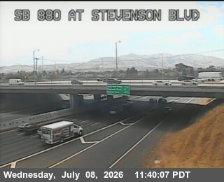 Snapshot from TVB07 -- I-880 : Stevenson Boulevard