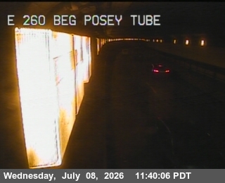 Snapshot from TVA02 -- SR-260 : Posey Tube Tunnel Entrance