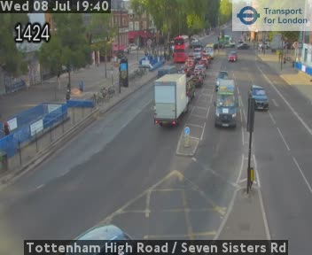 Snapshot from Tottenham High Road / Seven Sisters Rd
