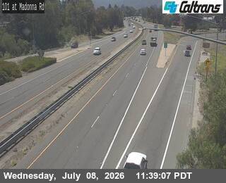 Snapshot from US-101 : Madonna Road