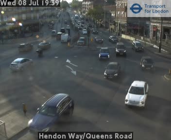 Snapshot from Hendon Way/Queens Road